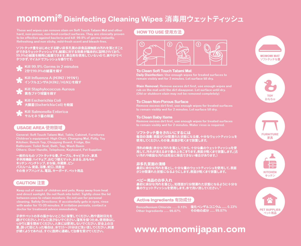 Disinfecting Cleaning Wipes (NEW!)