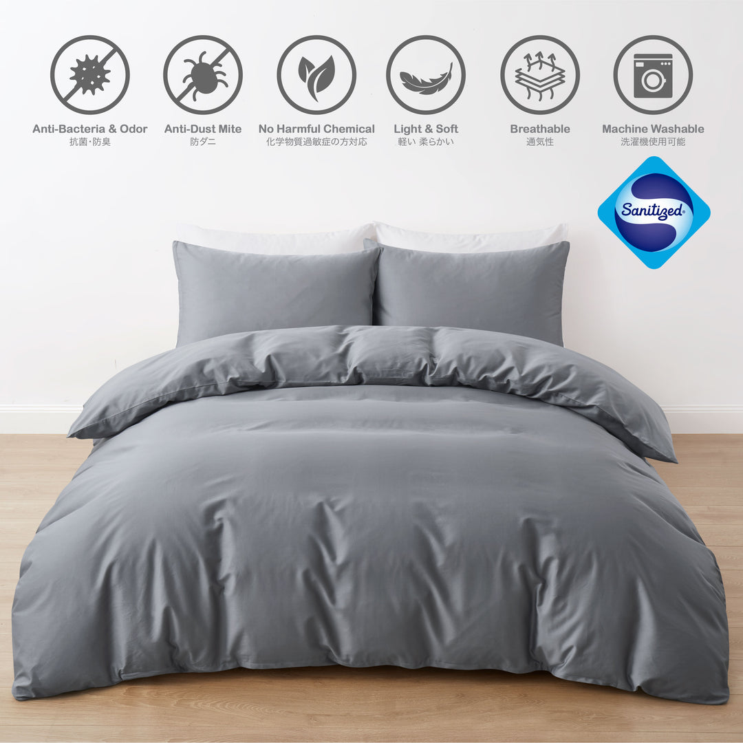 Momomi® Anti-Allergy Bedding (Charcoal)